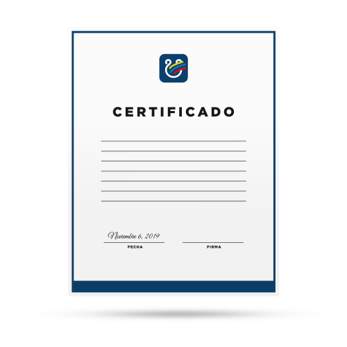 Diseño Diploma Auorrellenable