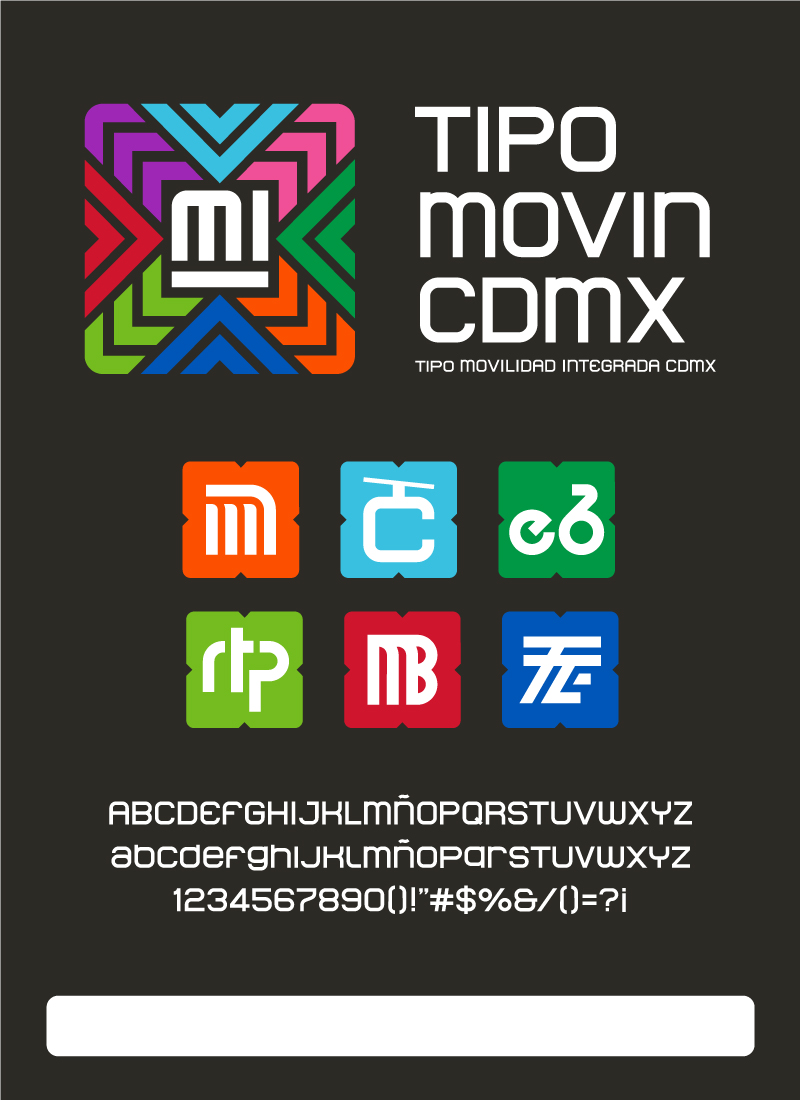 tipo movin cdmx font flyer