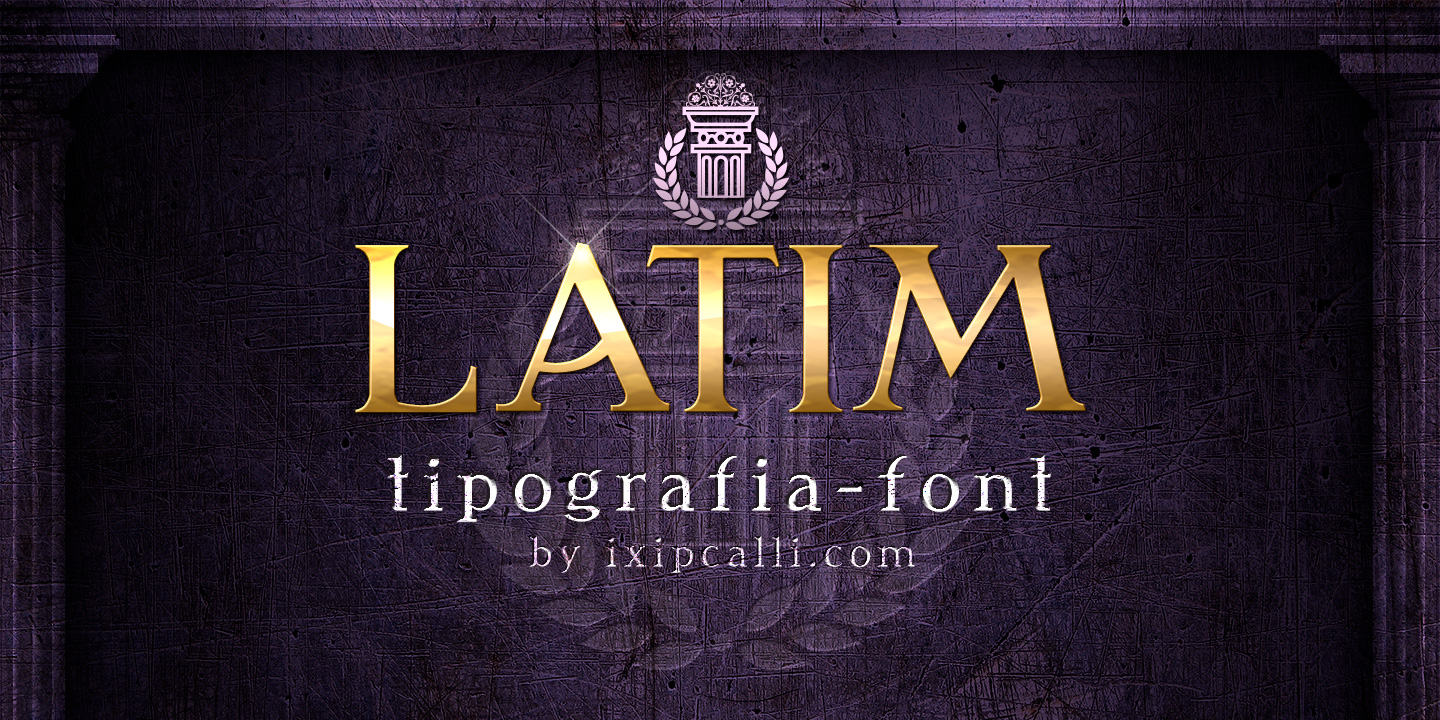 latim font
