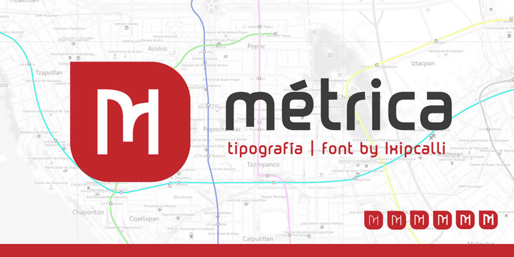 metrica font